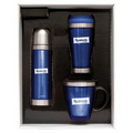 17 Oz. Stainless/Acrylic Vacuum Insulated Bottle, Tumbler & Mug Gift Set